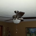 Ceiling fan install