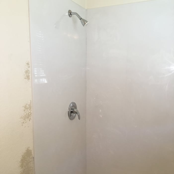 Bathtub to shower conversion