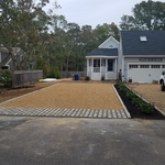 Cobblestone driveway