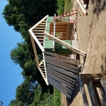Garage rafter set