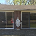 Sliding patio door install