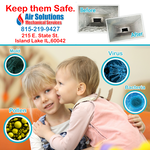 Duct cleaning info graphic