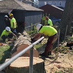 Positive and working together to get the job done!