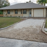 old driveway out