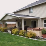 Back patio cover
