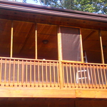 Screen area and new stain