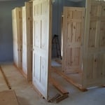 Interior door prep