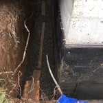 Waterproofed Wall and Footing drain Tile