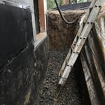 Footing Drain tile