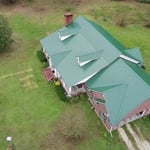 Install Green Metal Roof