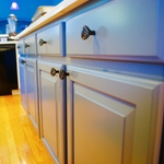 Close up of cabinets