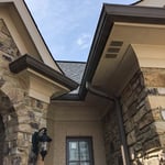 Dark Bronze Seamless 6" Gutters