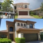 Before and After Exterior painting