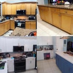 Before and After Kitchen