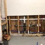 After plumbing