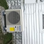 Outdoor unit ductless mini split