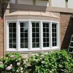 Front bay window