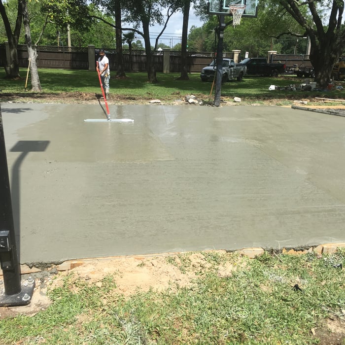 Concrete polishing