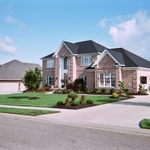 Completed landscape full view front