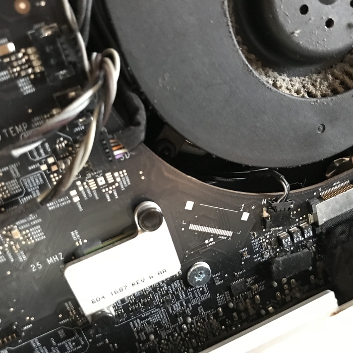 Dusty Fan on IMac
