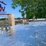 Complete new flat roof installation