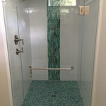 Stand in Shower with diverter and hand held