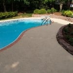 brick and stucco finish