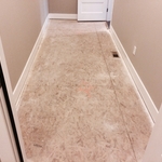 Before picture of unfinished basement