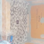 Beginning of tile process