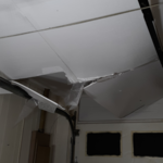 Garage Ceiling Drywall Install