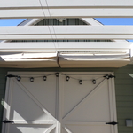 Slider panels for carport area #2