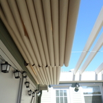 Slider panels for carport area #3