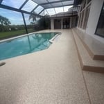 Polyaspartic Flake Finish