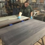 Refinishing a table