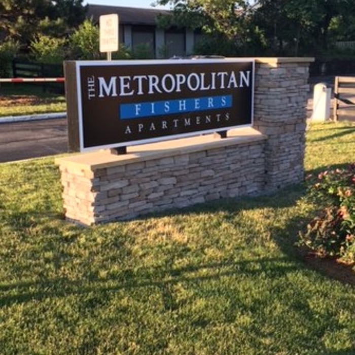 Stone sign