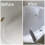 Master bathroom Before/After Cleaning Service