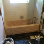 Bathtub strip and refinish