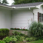 Before removal of siding