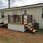 Back door porch