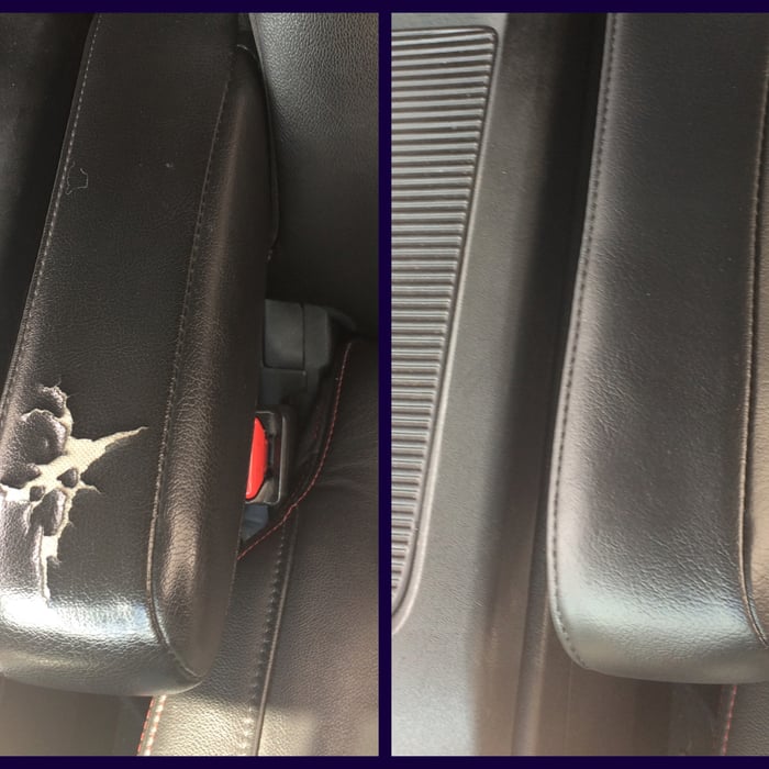 Armrest tears