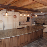 Maple stain glaze distres