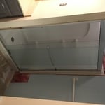 New shower with doors