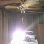 before picture of room project