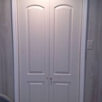 when closet door was hung