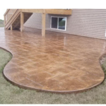 Stamped & Colored Concrete