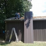 built a garage