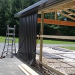 built a garage