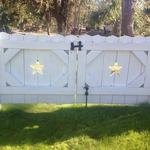 Inside of the custom gate!!!