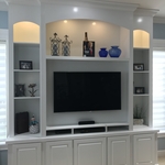 Super White Wall Unit