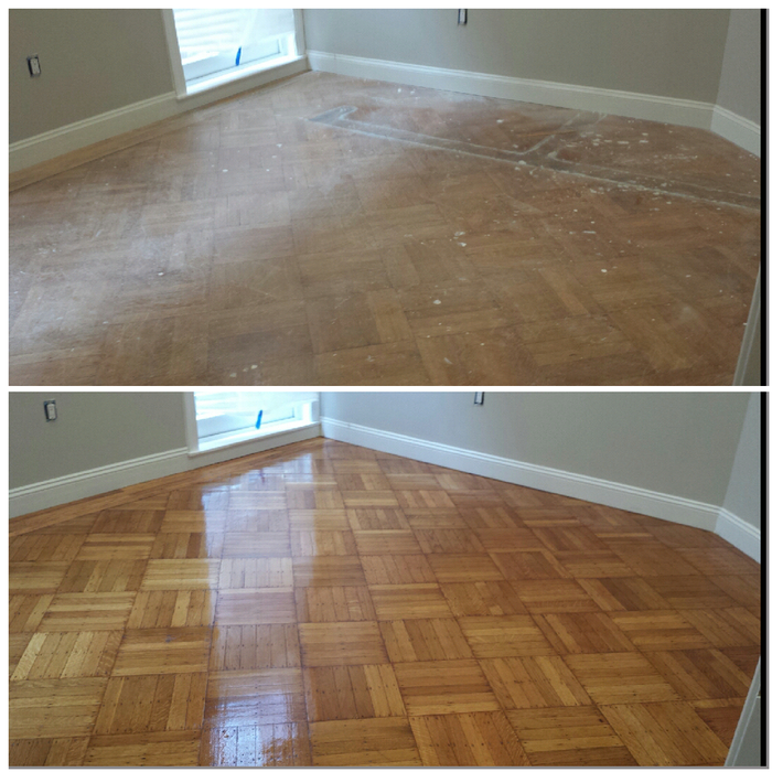 Sanding and refinishing